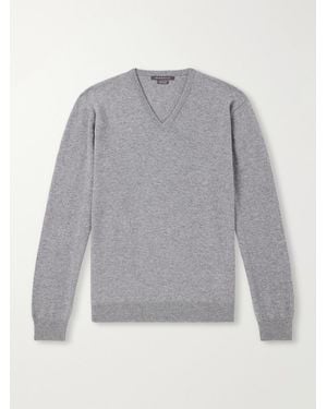 Begg x Co Heriot Cashmere Jumper - Grey