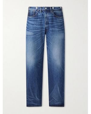 Kaptain Sunshine 1930 Straight-Fit Selvedge Jeans - Blue