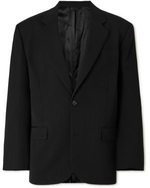 Acne Studios Julyian Woven Blazer - Black