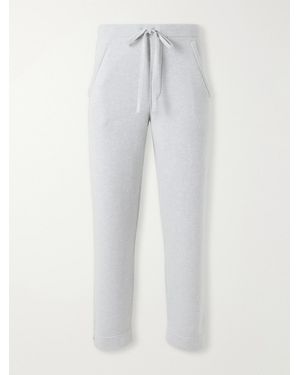 God's True Cashmere Straight-Leg Cashmere Trousers - White