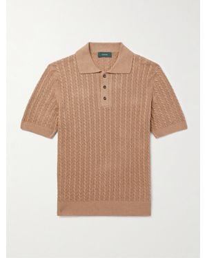 Incotex Polo Slim-Fit - Neutro