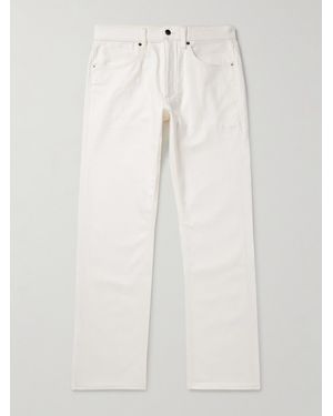 Saman Amel Norell Straight-Leg Jeans - White