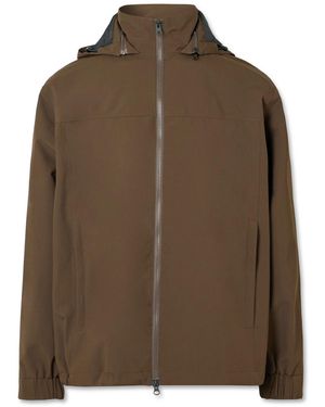 NN07 Gabriel 8224 Hooded Shell Jacket - Brown