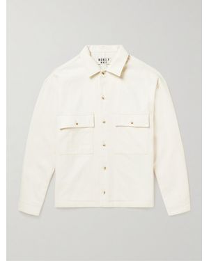 Merely Made Linen And Cotton-Blend Canvas Jacket - Natural