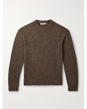 Canali Wool-blend Jumper - Brown