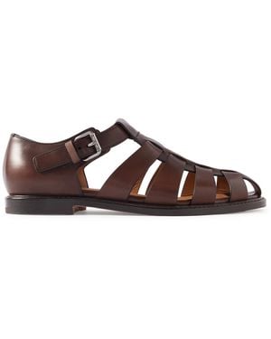 Church's Fisherman Leather Sandals - Brown