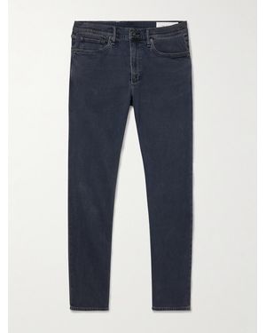 Rag & Bone Fit 2 Slim-Fit Stretch-Denim Jeans - Blue