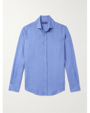 Ralph Lauren Linen Shirt - Blue