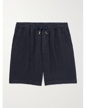Altea Shorts A Gamba Dritta - Blu