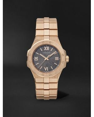 Chopard Alpine Eagle Automatic Brushed 18-Karat Watch, Ref. 295370-5001 - Black