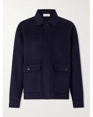 MR P. Double-faced Cashmere Chore Jacket - Blue
