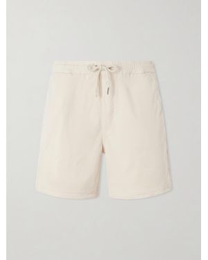 NN07 Gregor Straight-Leg Tencel Lyocell And Lenzing Ecovero-Blend Twill Drawstring Shorts - Natural