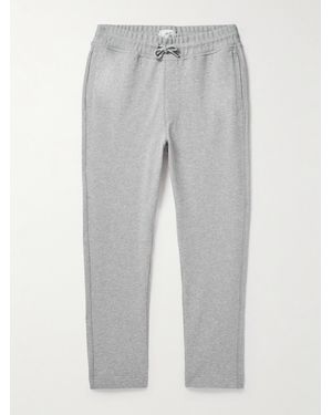 MR P. Tapered Cotton-Jersey Joggers - Grey