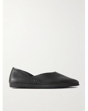 STÒFFA Full-Grain Leather Loafers - Black