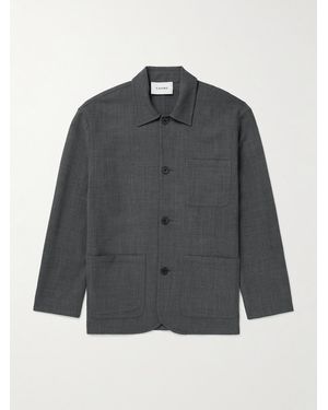 FRAME Wool Chore Jacket - Grey