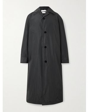 Jil Sander Shell Overcoat - Black