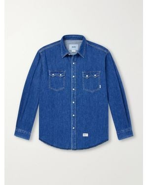 WTAPS Allman Denim Shirt - Blue