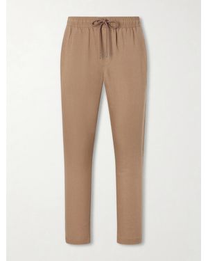 Onia Straight-Leg Linen And Lyocell-Blend Pants - Natural