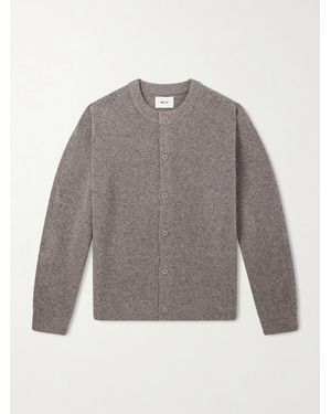 NN07 Jasper 6683 Wool-blend Cardigan - Grey