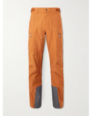 Houdini Ride Straight-leg Schoeller®-trimmed Recycled Ski Trousers - Orange