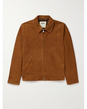 Valstar Cowboy Suede Jacket - Brown