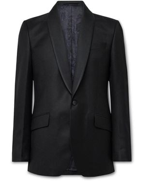 Favourbrook Chesham Shawl-Collar Wool-Twill Tuxedo Jacket - Black