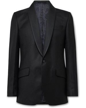 Favourbrook Chesham Shawl-Collar Wool-Twill Tuxedo Jacket - Black