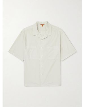 Barena Solana Camp-collar Cotton-poplin Shirt - White