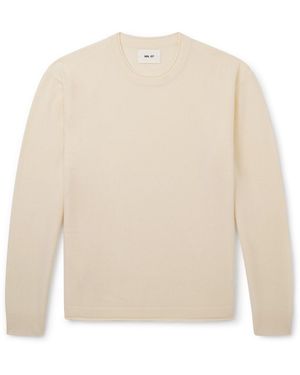 NN07 Sammy 60026 Wool Sweater - White