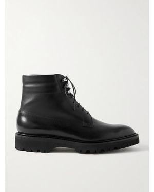 John Lobb Alder Leather Boots - Black