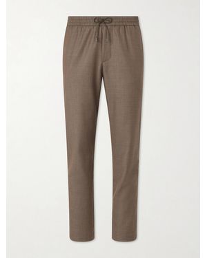 Sease Mindset Straight-leg Cotton-blend Corduroy Trousers - Grey