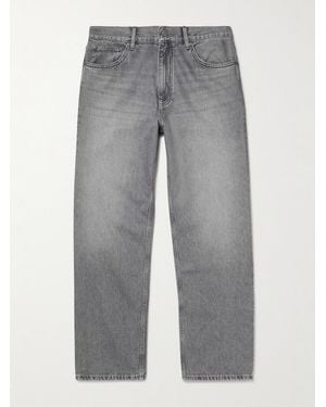 NN07 Otis 10034 Straight-Leg Organic Jeans - Grey