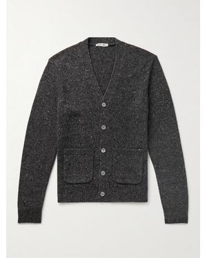 Alex Mill Donegal Merino Wool-blend Cardigan - Grey