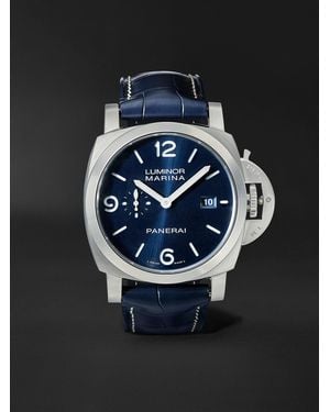 Panerai Luminor Marina Automatic Stainless Steel Watch - Schwarz