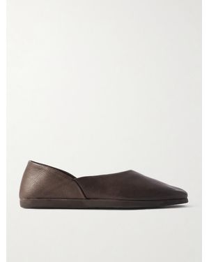 STÒFFA Full-Grain Leather Loafers - Brown