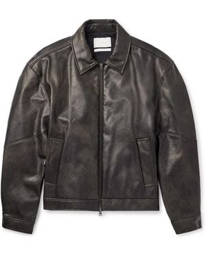 Amomento Textured Blouson - Gray