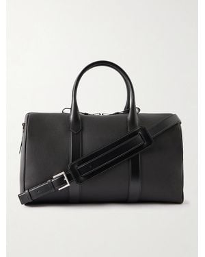 Tom Ford Leather Weekend Bag - Black