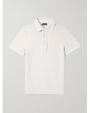 Tom Ford Polo Slim-Fit - Neutro