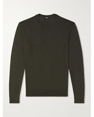 ZEGNA Wool Sweater - Green