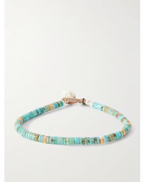 Mikia Sterling Multi-Stone Beaded Bracelet - Green