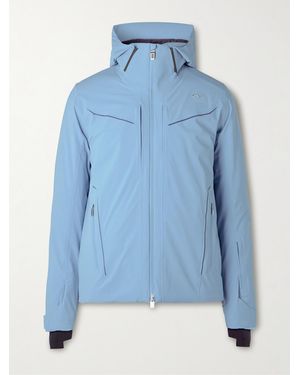 Kjus Formula Padded Hooded Ski Jacket - Blue