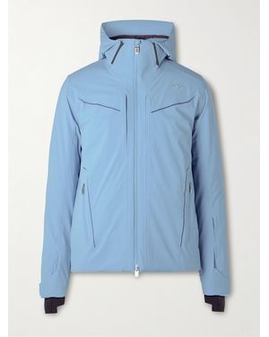 Kjus Formula Padded Hooded Ski Jacket - Blue