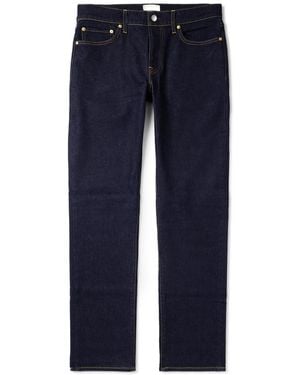 Sid Mashburn Clift Slim-Fit Straight-Leg Stretch Jeans - Blue