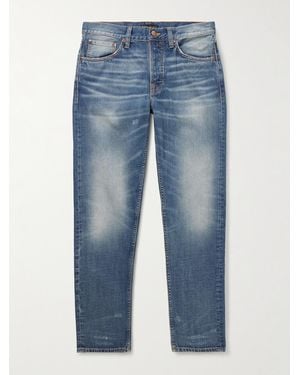 Nudie Jeans Steady Eddie Ii Slim-Fit Jeans - Blue