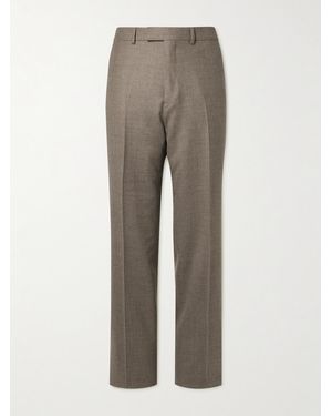 Loro Piana Jacey Straight-Leg Virgin Wool Trousers - Grey