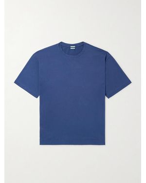 Massimo Alba Nevis Cotton-jersey T-shirt - Blue