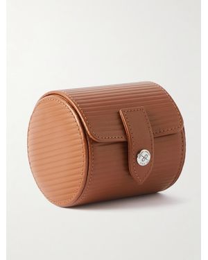 Rapport Nova Leather Watch Roll - Brown