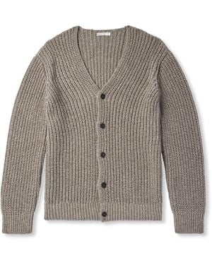The Row Gert Knitted Cardigan - Gray
