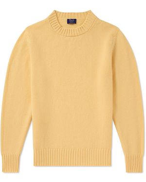 William Lockie Wool Sweater - Yellow