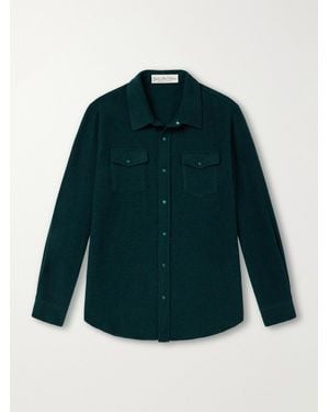God's True Cashmere Cashmere Shirt - Green